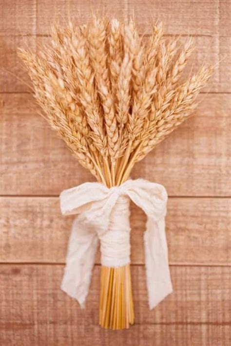 Wheat Wedding Country Wedding Bouquets Wedding Bouquets