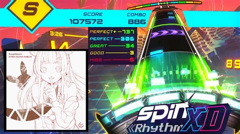 Spin Rhythm Xd Hyper Techno Shibuya By Roughsketch Custom Chart Xd