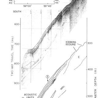 High Resolution Seismic Reflection Profile Down The Continental Slope