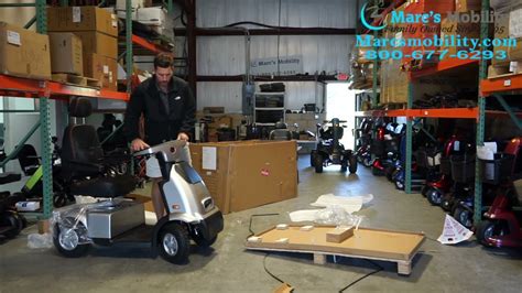 Afikim Afiscooters C4 Full Size Mobility Scooter Unboxing YouTube