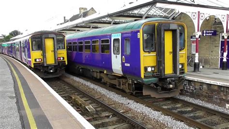 Northern Rail Class 153 Departing Skipton 26 7 16 Youtube