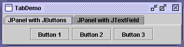 How To Use CardLayout The Java Tutorials Creating A GUI With JFC