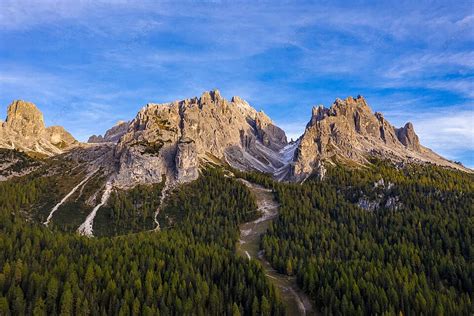 Antorno Lake Lago Di Antorno Situated In The Dolomites Region Belluno ...