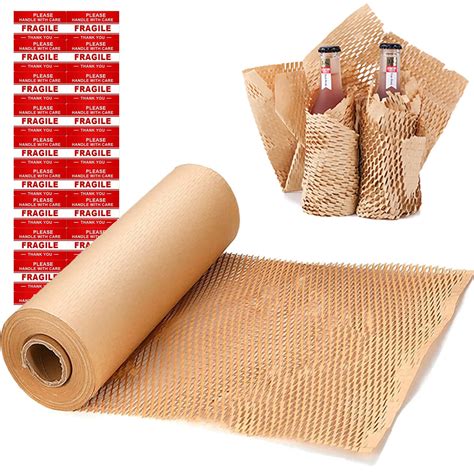 Honeycomb Packing Paper Wrap 15 X131 Sustainable Alternative To Bubble