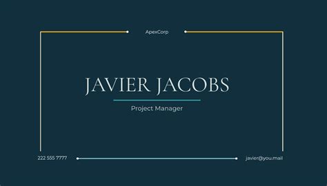 Free Sample Calling Card Template To Edit Online