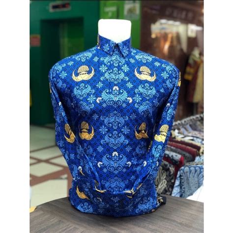 Jual Seragam Batik Korpri Pria Motif Terbaru Seragam Korpri Pria