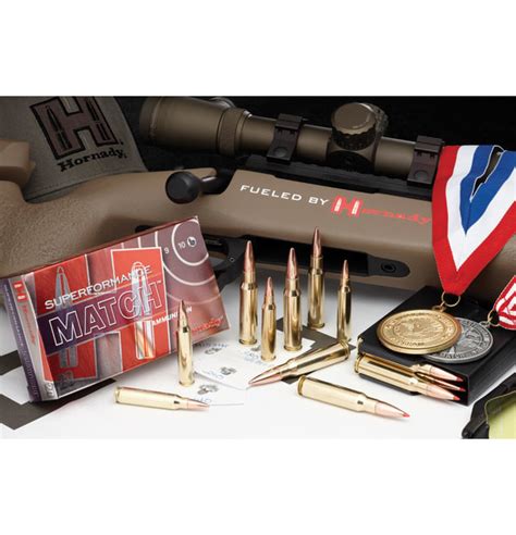 Hornady - 223 Rem 75 gr BTHP Superformance® Match™ Item #80264 | 20/Box