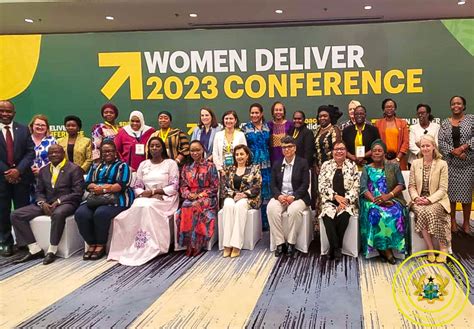 Women Deliver Conference 2023 Official Opening And Side Event Ministry