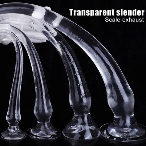 G SPOT DONG WATERPROOF BDSM EXTRA LONG DILDO SEX ANAL BUTT PLUG BIG PENIS COCK EUR