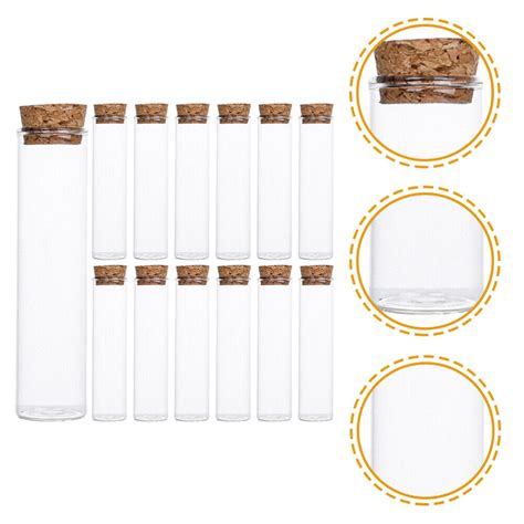 24 Pcs Glas Passende Flasche Flaschen Mit Korkstopfen Flüssige