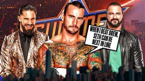 CM Punk Issues A Warning To Drew McIntyre Seth Rollins In The Hours