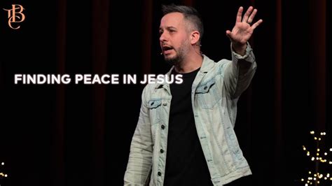 Finding Peace In Jesus Vince Pierri The Bridge Online YouTube