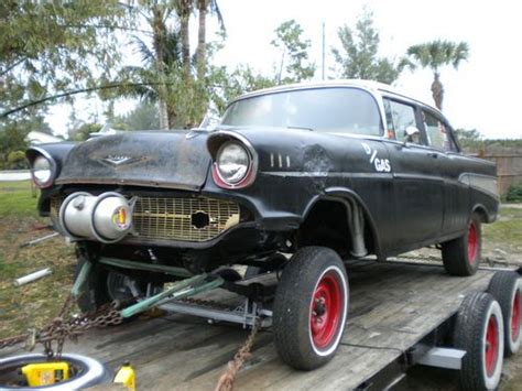 Buy New Gasser1957 Chev Chevy Belair Four Door Hot Rod Race Street No