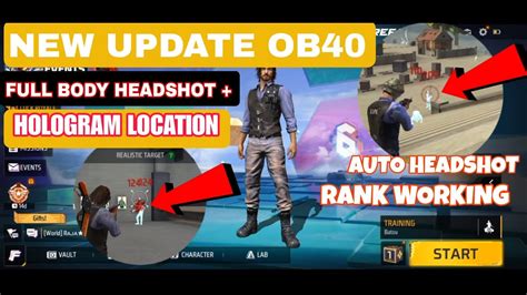 New Ob40 Free Fire Hack Bypass 100 Anti Blacklist Rank Working Obb