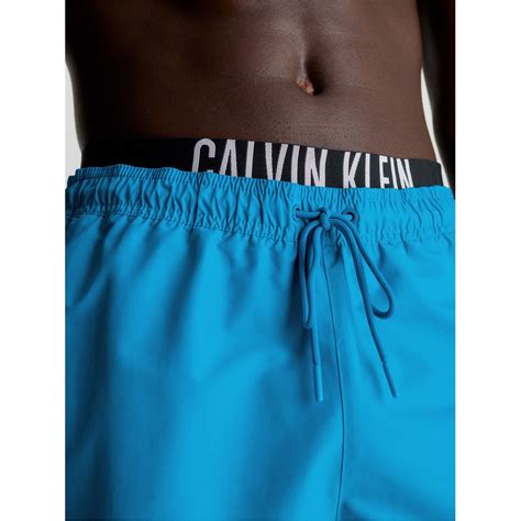 Calvin Klein Intense Power Double Waistband Swim Shorts Swim Shorts