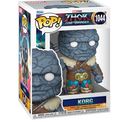 Funko Pop Marvel Thor Love And Thunder Korg 1044 Atacado Collections