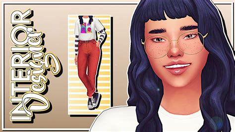 The Sims 4 Interior Designer 🌿 Cas And Lookbook Cc Links Youtube