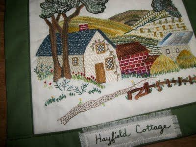 Hayfield Cottage Hayfield Cottage Stitchery Embroidery Inspiration