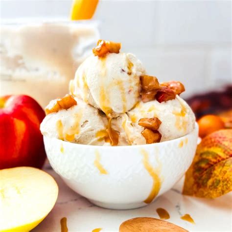 Ninja Creami Apple Pie Ice Cream Recipe Fall Flavors In A Scoop