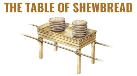 The Table Of Shewbread Alric Williams Youtube