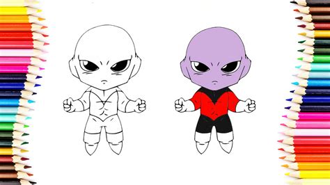 How To Draw Jiren Coloring Pages For Children Learn Drawing Pap
