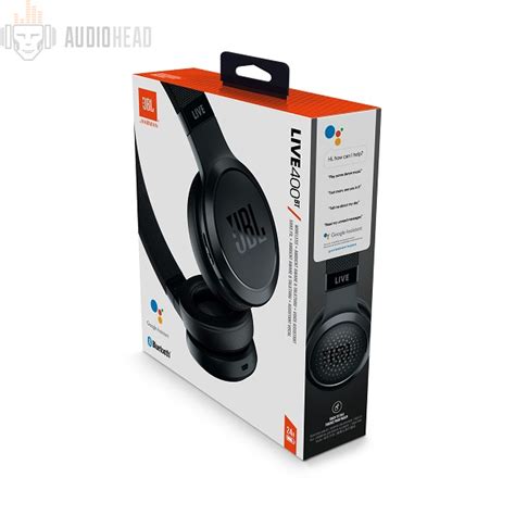 Наушники JBL LIVE 400BT Black — купить в интернет-магазине AudioHead