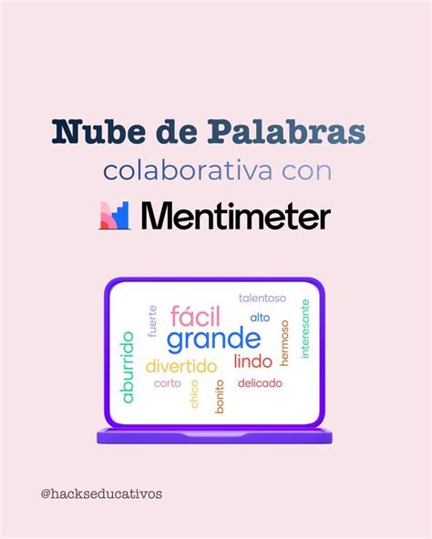 C Mo Crear Una Nube De Palabras Colaborativa En Mentimeter De Modo