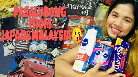 Pasalubong Haul From Japanand Malaysia 2019 Youtube