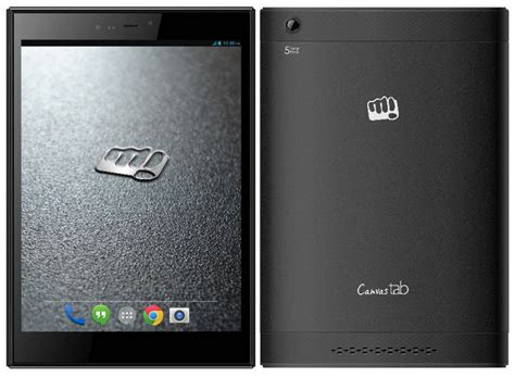 Micromax Canvas Breeze Tab P With Inch Display G And Voice