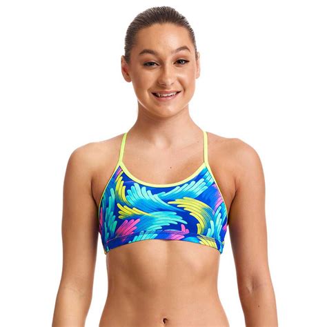 Funkita Racerback Air Lift Bikini Blue Swiminn