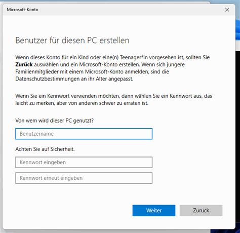 Windows 11 Lokalen Benutzer Erstellen Ohne Microsoft Konto EKiwi Blog De