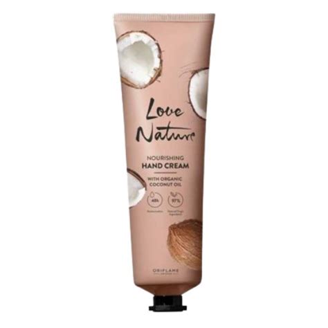 Oriflame Od Ywczy Krem Do R K Love Nature Z Olejem Kokosowym Ml