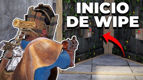 Les Raideamos Con Eoka En El Inicio De Wipe Rust Gameplay Espa Ol