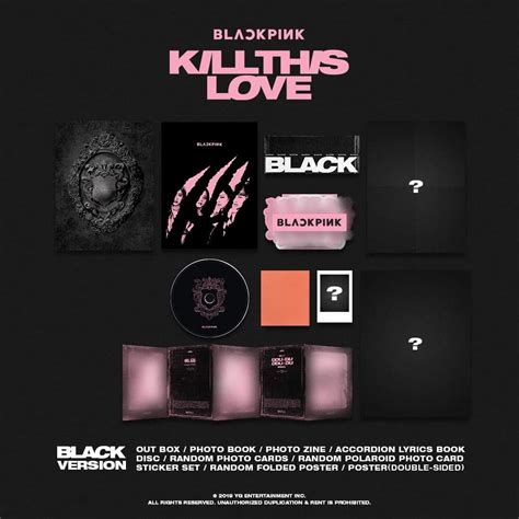 BLACKPINK 2ND MINI ALBUM [KILL THIS LOVE]– Music Plaza