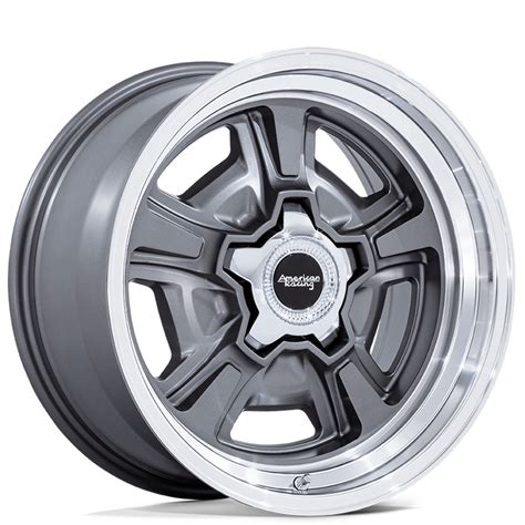 Staggered American Racing Wheels Vintage Vn Marauder Anthracite