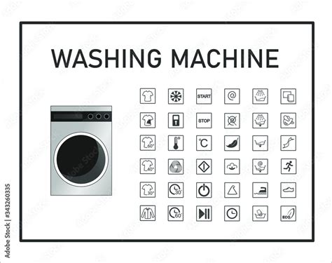 Loving This Simple Guide To Washing Machine Symbols The Poke