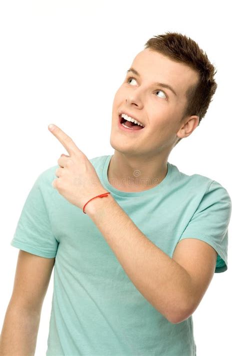 Cool Guy Pointing Stock Image Image Of Jacket Body Shirt 1607573