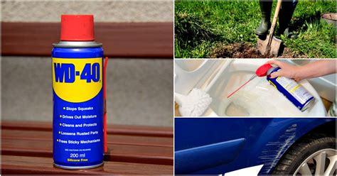 Как с помощью баллончика WD-40 решить множество повседневных проблем