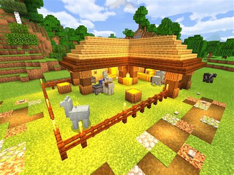 Llama Stable Design Minecraftbuilds