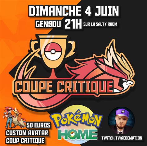 COUPE CRITIQUE Pokémon Home Remportée par Mimilucha Coup Critique