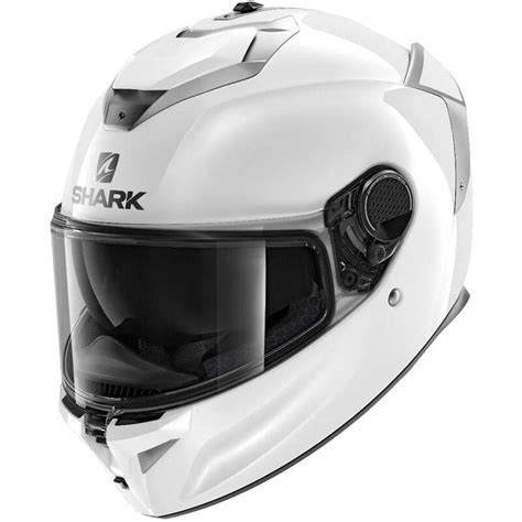 Shark Spartan GT Blank White Helmet - Shark Helmets