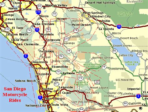 San Diego County Map Pdf Cities And Towns Map Images