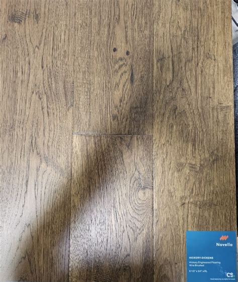 Dickens Novella 6 12 Hickory Engineered Hardwood Focus On Flooring