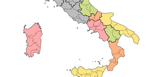 Provinces Of Southern Italy Clickable Map Quiz By Larsmees