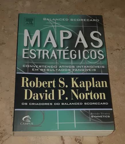 Livro Mapas Estratégicos Robert Kaplan E David Norton Frete Grátis