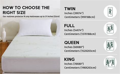 Muxhomo Queen Mattress Protector Waterproof Mattress Cover Queen