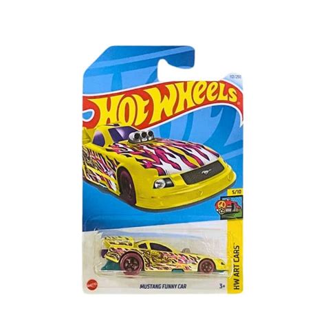 Hot Wheels Hw Art Cars Mustang Funny Car