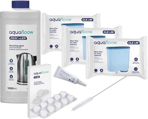 Aquafloow Kit d Entretien Complet pour Machines à Café Compatible avec