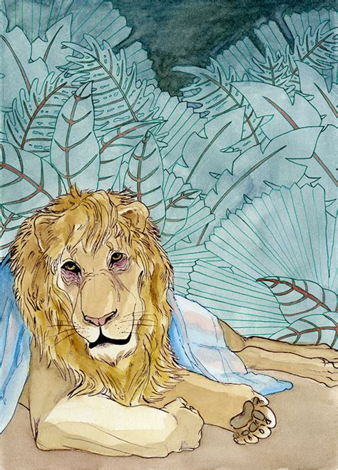 The Sick Lion En Behance