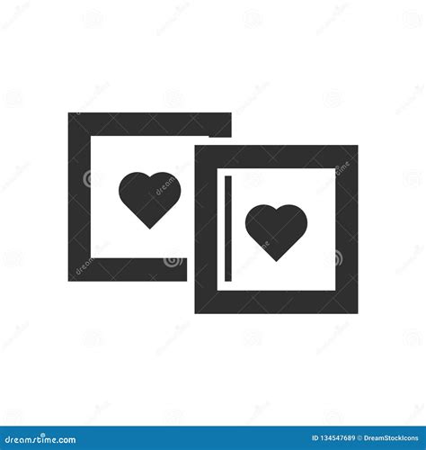 Polaroid Icon Vector Sign and Symbol Isolated on White Background ...